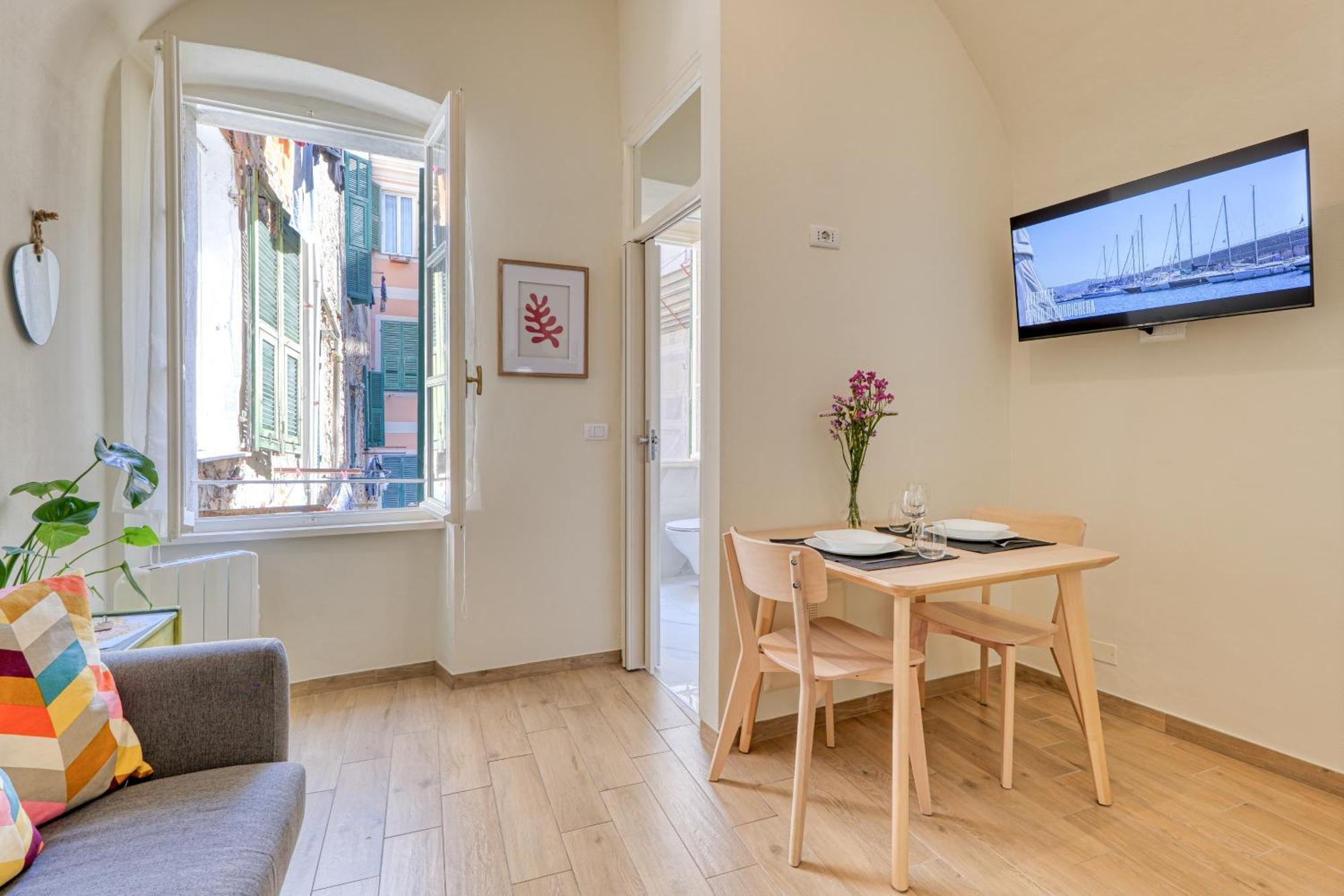 Apartmán Casa Dritta Bordighera Exteriér fotografie