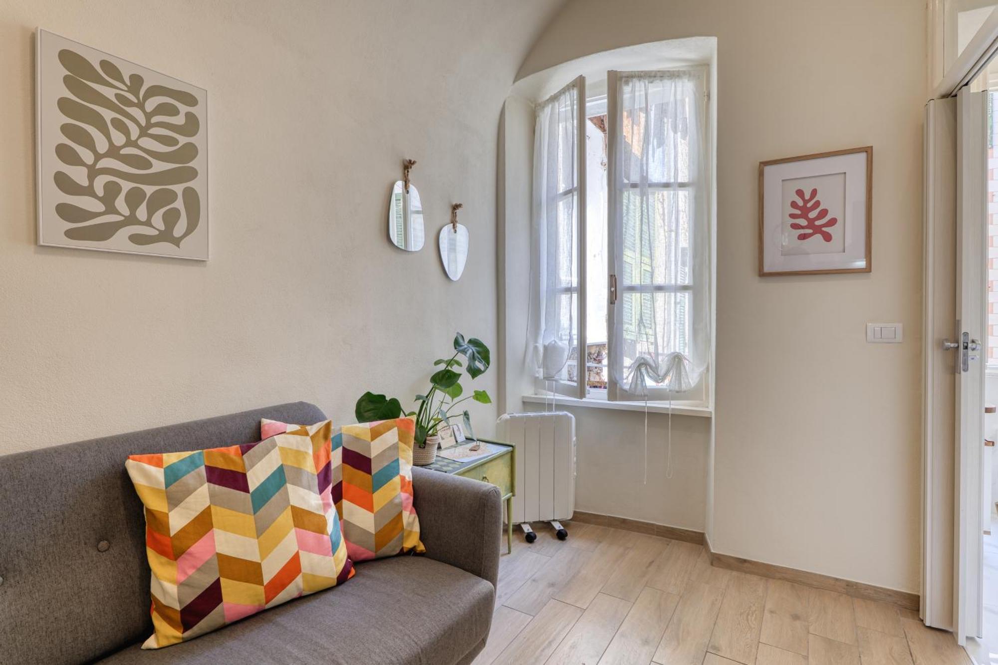 Apartmán Casa Dritta Bordighera Exteriér fotografie